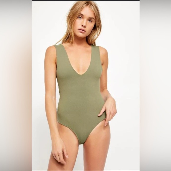 Free People Tops - Free People Keep It Sleek Bodysuit
